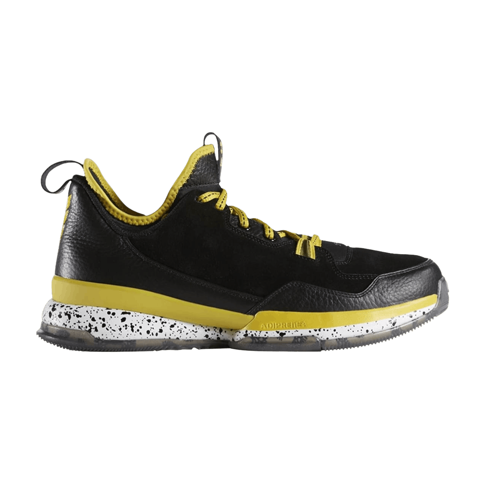 Oaklandish x adidas D Lillard 1 'Black Tribe Yellow' F37635