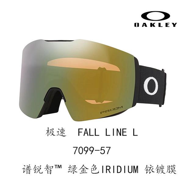 Oakley 7099 Fall Line L Anti-Fog UV Protection Unisex Snow Goggles FALL LINE L 7099 圖 21