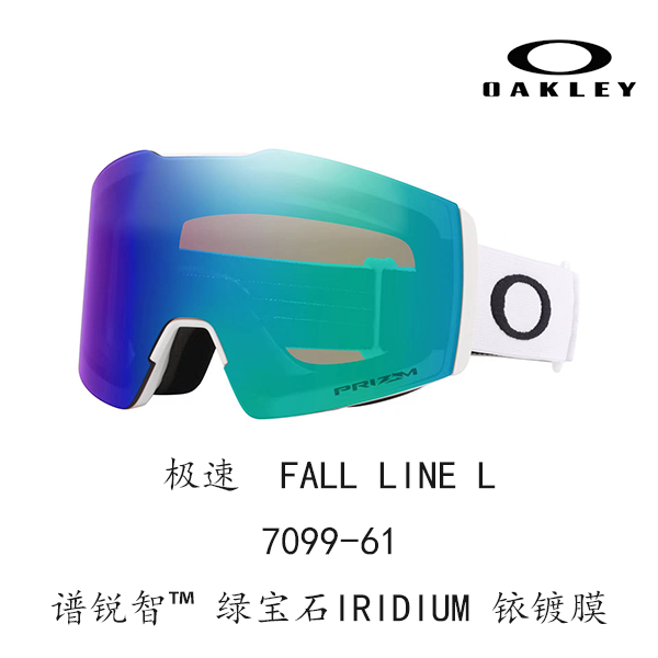 Oakley 7099 Fall Line L Anti-Fog UV Protection Unisex Snow Goggles FALL LINE L 7099 圖 30