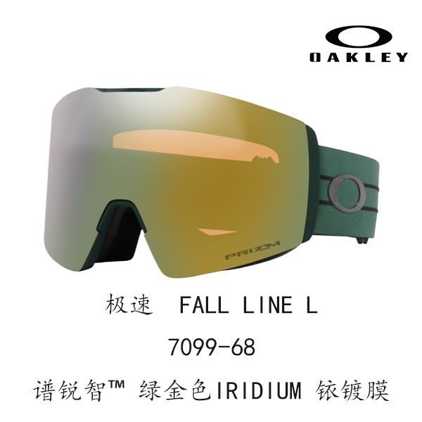 Oakley 7099 Fall Line L Anti-Fog UV Protection Unisex Snow Goggles FALL LINE L 7099 圖 43