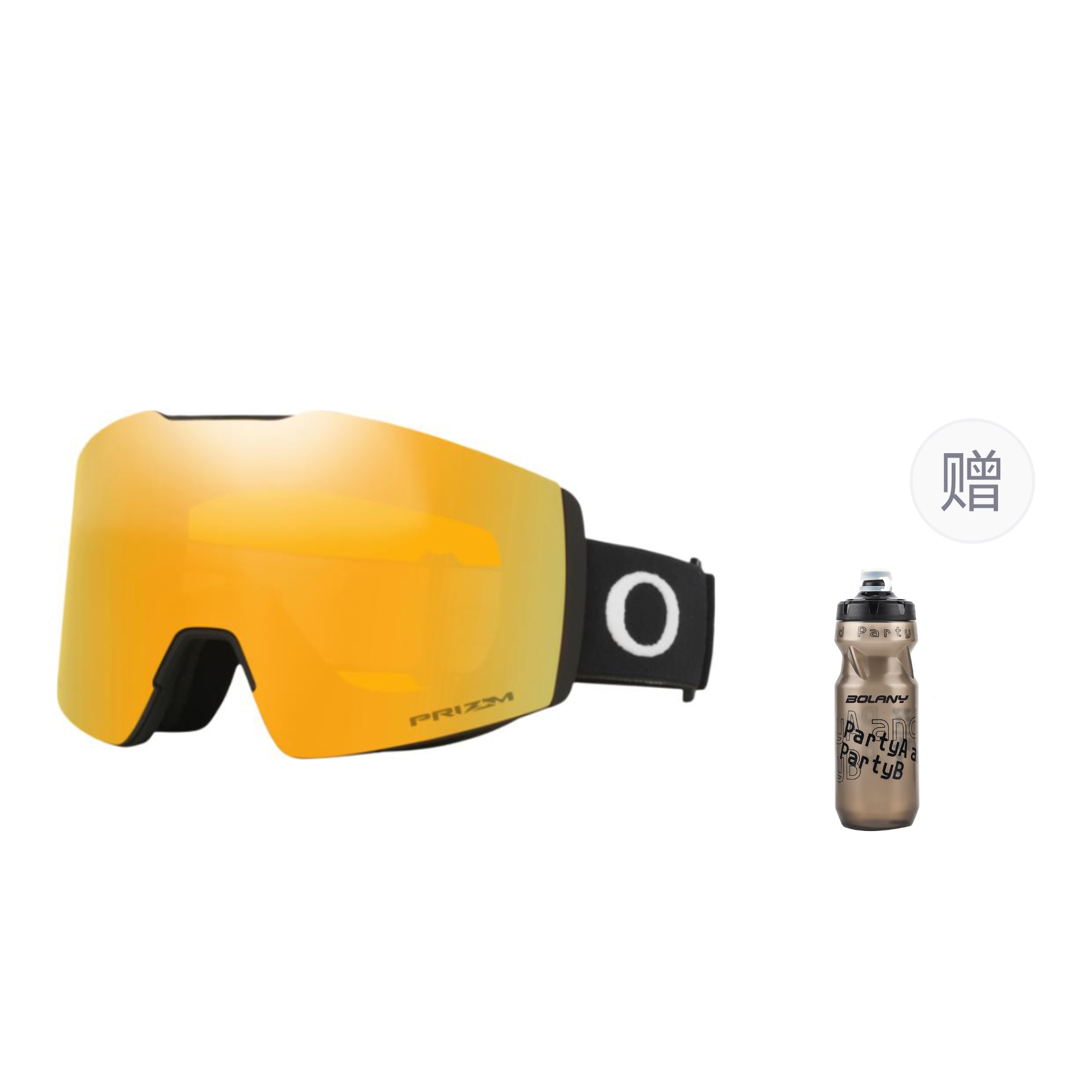 Oakley 7103 Fall Line M Asia Fit Anti-Fog, Anti-Glare Ski Goggles Unisex FALL LINE M 7103