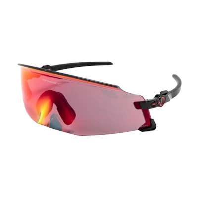 Oakley Black Irregular Acetate Sunglasses with Embossed Logo Temples. OO9455M