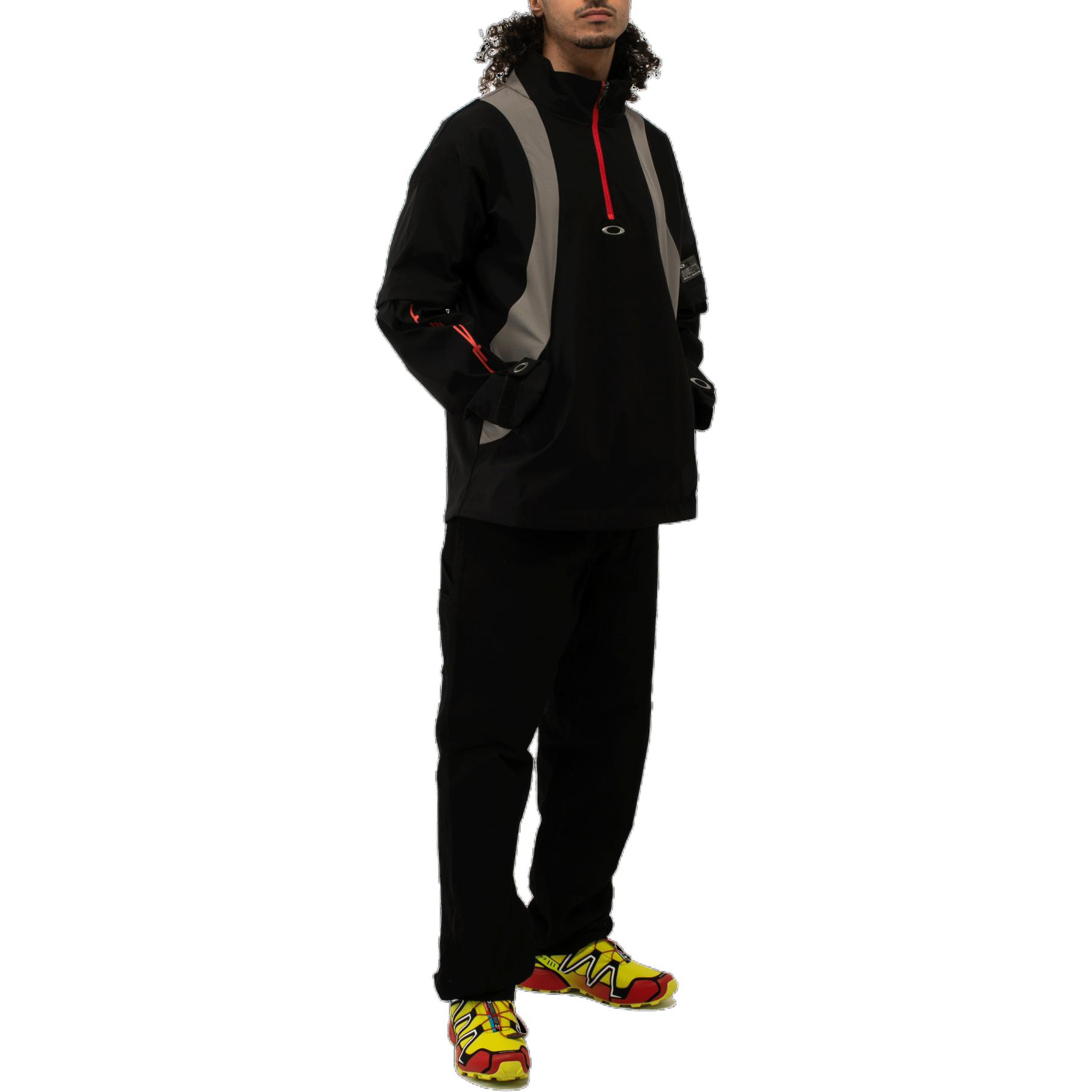 Details for Oakley  Colorblock Slim Fit Long Sleeve Jacket - Black FOA406419-02E