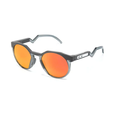 Oakley Irregular Acetate Sunglasses with Logo, Gray. 0OO924252924202