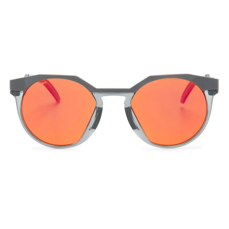 Oakley  Irregular Acetate Sunglasses with Logo, Gray. 0OO924252924202 圖 3