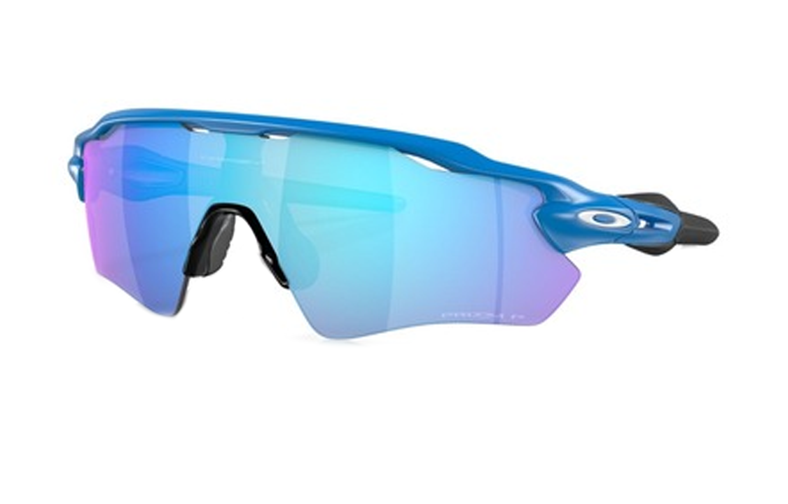 Oakley  Irregular Blue Sunglasses with Engraved Temples. 0OO92089208F1 圖 2