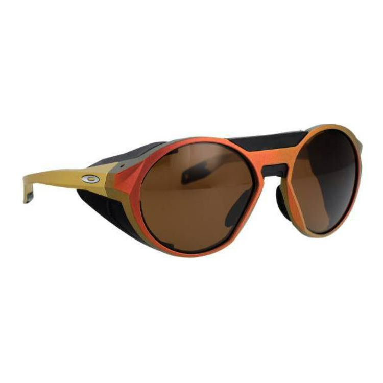 Oakley  Irregular Red Acetate Sunglasses with Logo Temple Design. 0OO9440944023 圖 4