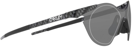 Oakley Cermin Mata Irregular Kelabu dengan Reka Bentuk Logo di Hujung. 9468-01 2
