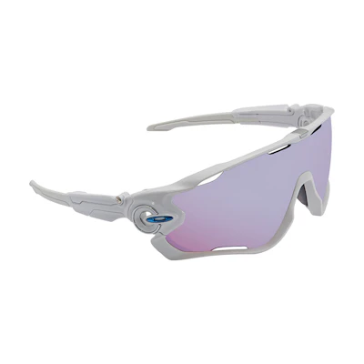 Oakley Irregular White Sunglasses with Gradient Lenses. OO929092902131