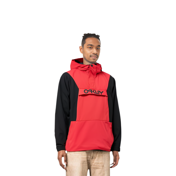 Details for 오클리 레터링 레드 후디 자켓. FOA403652-9MF