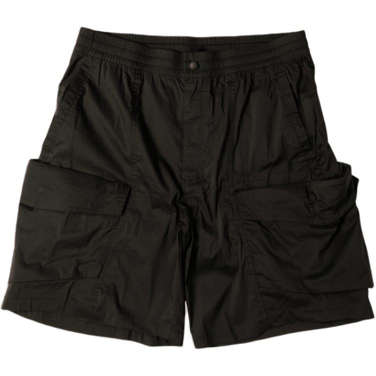 Oakley  Relaxed Fit Elastic Waist Black Casual Shorts with Large Pocket. FOA40637901N