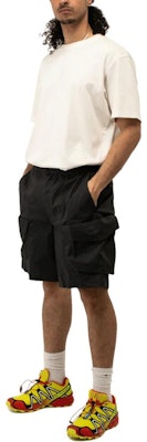 Oakley Pantalones Cortos Negros Casual con Cintura Elástica y Bolsillo Grande. FOA40637901N Shop Oakley Pantalones Cortos Negros Casual con Cintura Elástica y Bolsillo Grande. FOA40637901N