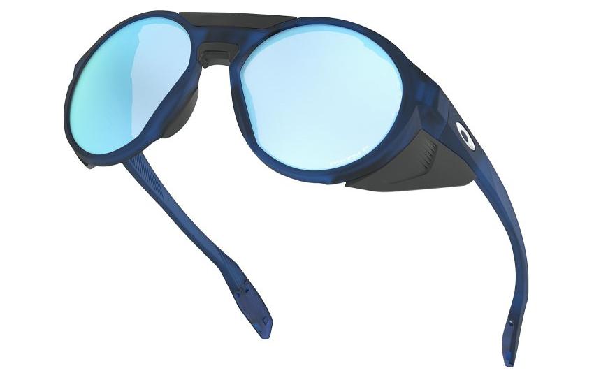 Details for 奧克利 圓形太陽眼鏡 藍色 鏡腳 LOGO 詳細設計 OO94400556