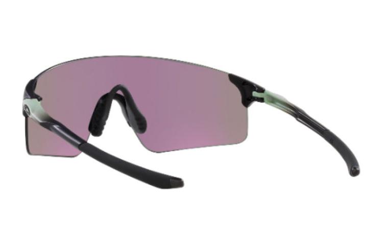 Shop Oakley太陽眼鏡 黑色不規則設計 雙色風格 0OO9454945422945422