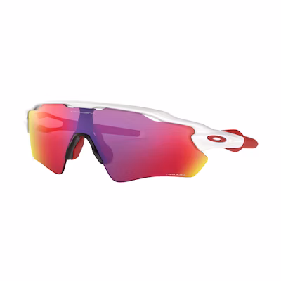 Oakley White Irregular Plastic Sunglasses with Logo Temples OO920892080538