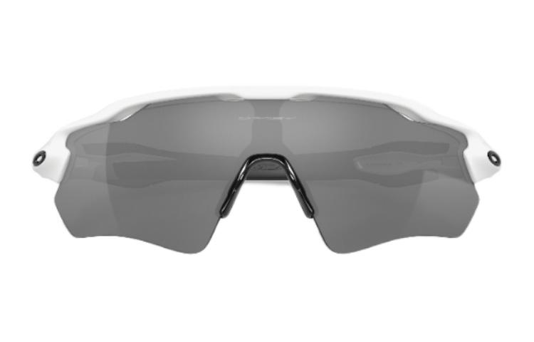 Lookbook Gafas de sol Oakley blancas de forma irregular con patillas con logo. OO9208920894