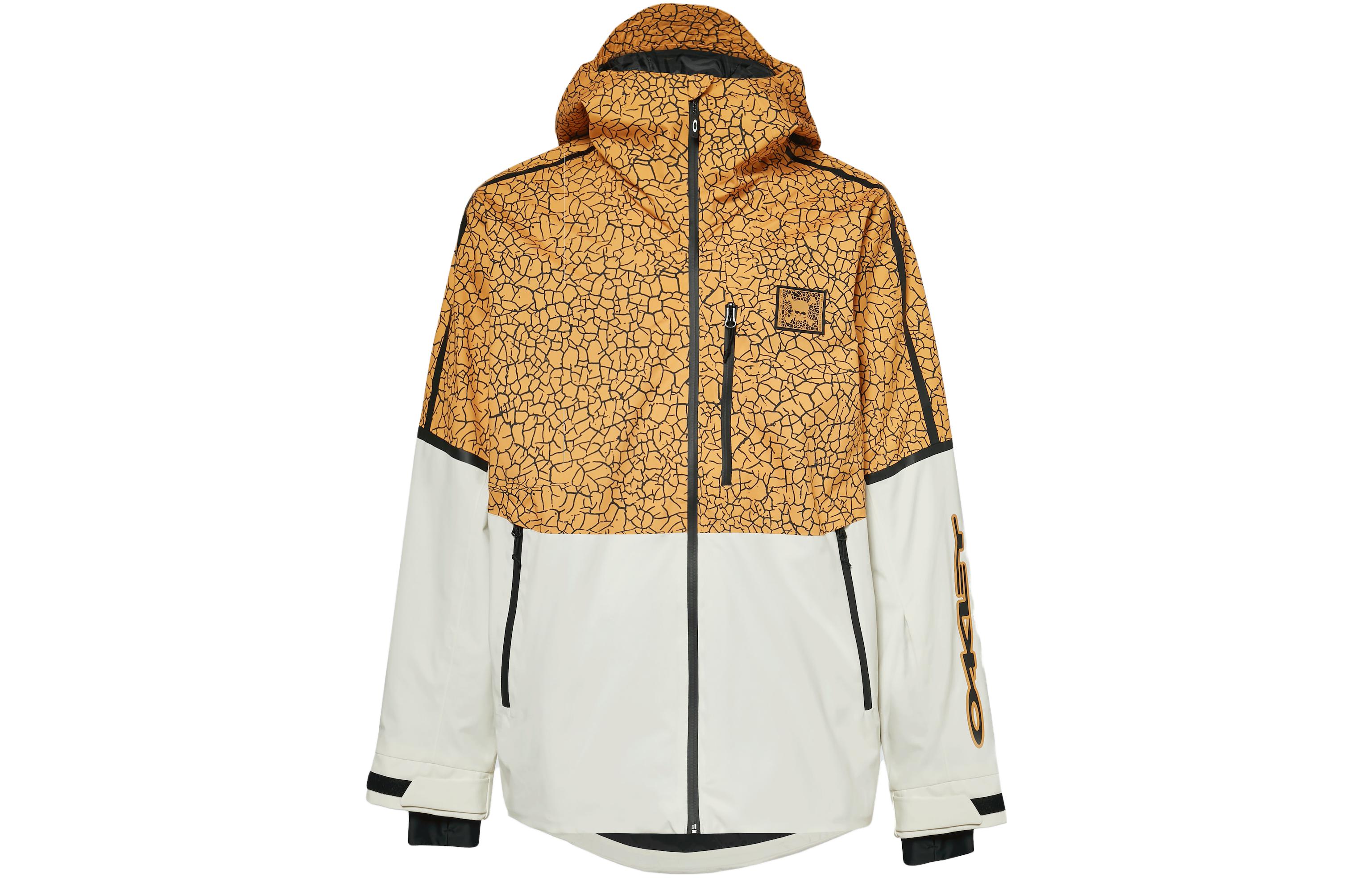 Oakley  White Zip-Up Hoodie Jacket Casual Outerwear FOA403429-9M5