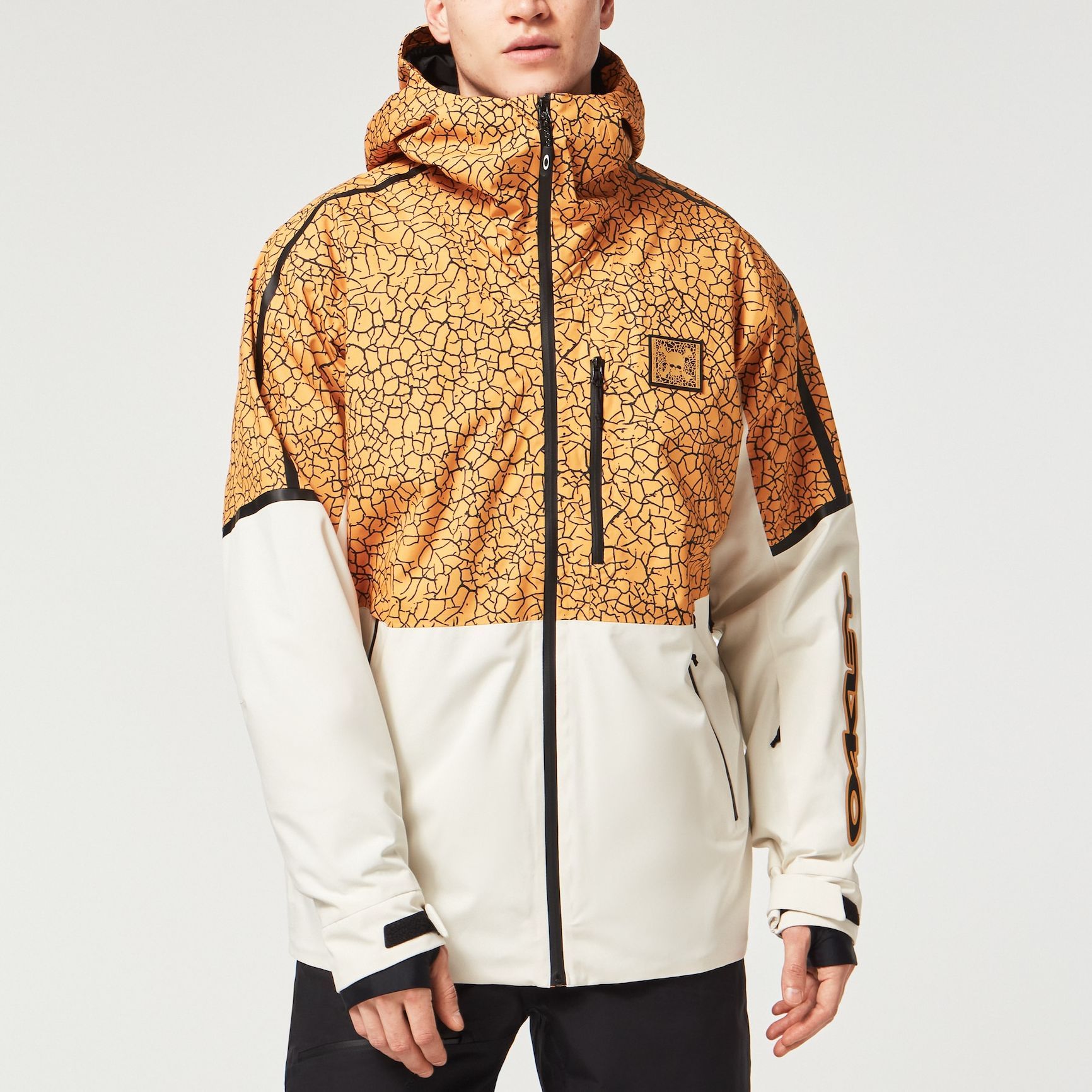 Purchase Oakley 白色拉鍊連帽外套 休閒外套 FOA403429-9M5