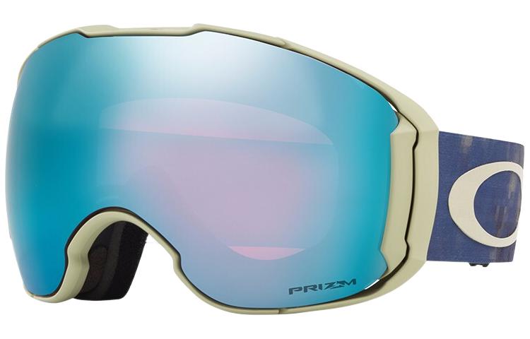 Oakley AIRBRAKE XL Sapphire Anti-Fog Ski Goggles - Unisex, Clear/Cloudy Weather 0OO7078-20