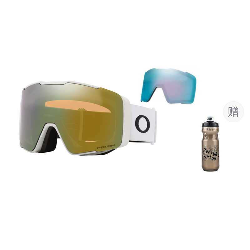 Oakley Asian Fit Anti-Fog UV Protection Ski Goggles Dual Lens Unisex Magnetic 7143A LINE MINER PRO 圖 27