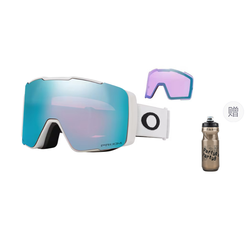 Oakley Asian Fit Anti-Fog UV Protection Ski Goggles Dual Lens Unisex Magnetic 7143A LINE MINER PRO 圖 32