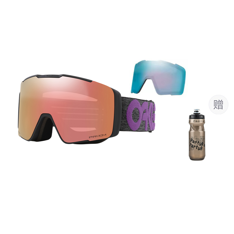 Oakley Asian Fit Anti-Fog UV Protection Ski Goggles Dual Lens Unisex Magnetic 7143A LINE MINER PRO 圖 37