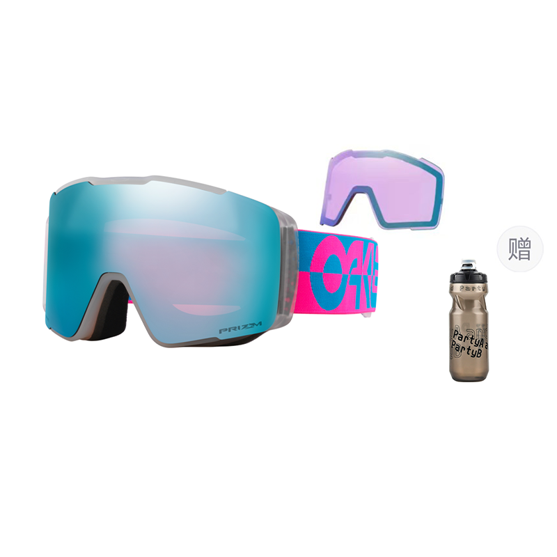 Oakley Asian Fit Anti-Fog UV Protection Ski Goggles Dual Lens Unisex Magnetic 7143A LINE MINER PRO 圖 42