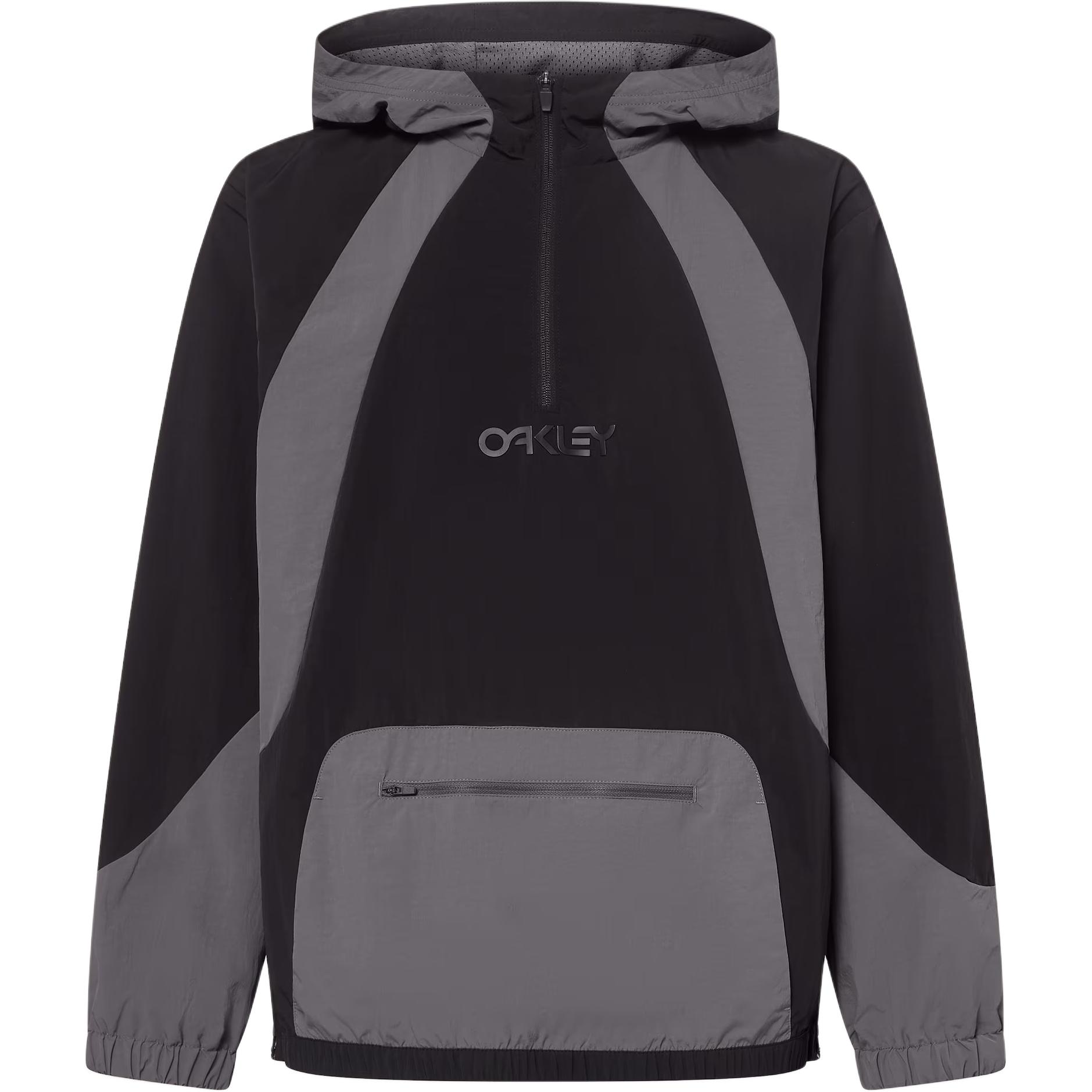 Oakley Black Hoodie with Letter Print FOA405446-02E