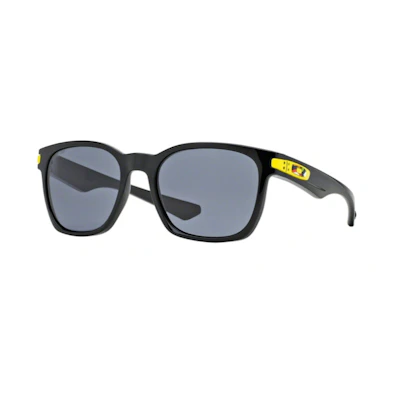 Oakley Black Irregular Frame Sunglasses Unisex Logo Temple Design. OO9175-29
