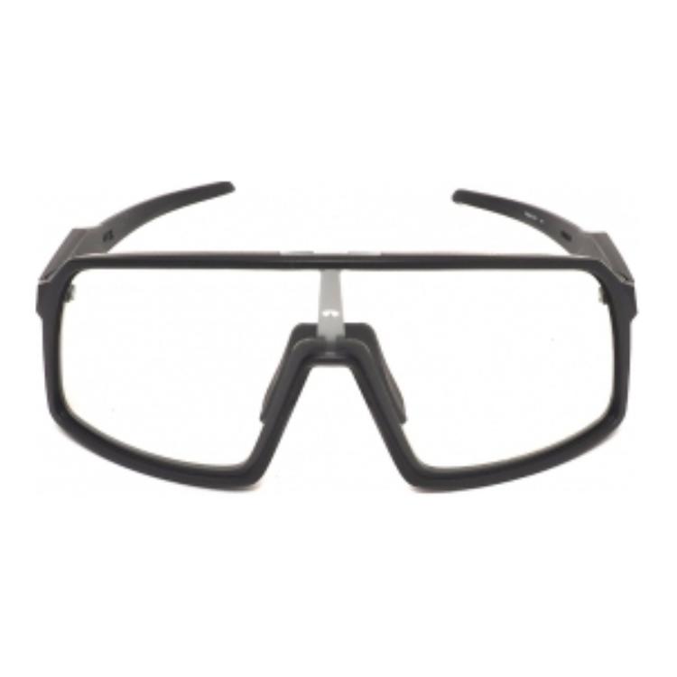 Lookbook Bingkai Cermin Mata Plastik Irregular Unisex Hitam Oakley oo94069837