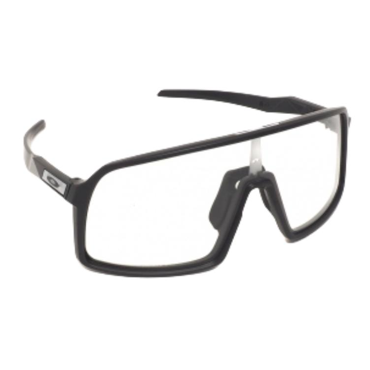 Shop Bingkai Cermin Mata Plastik Irregular Unisex Hitam Oakley oo94069837