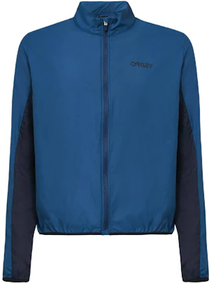Oakley Blue Zip-Up Casual Jacket FOA403115-6A1 Buy Oakley Blue Zip-Up Casual Jacket FOA403115-6A1