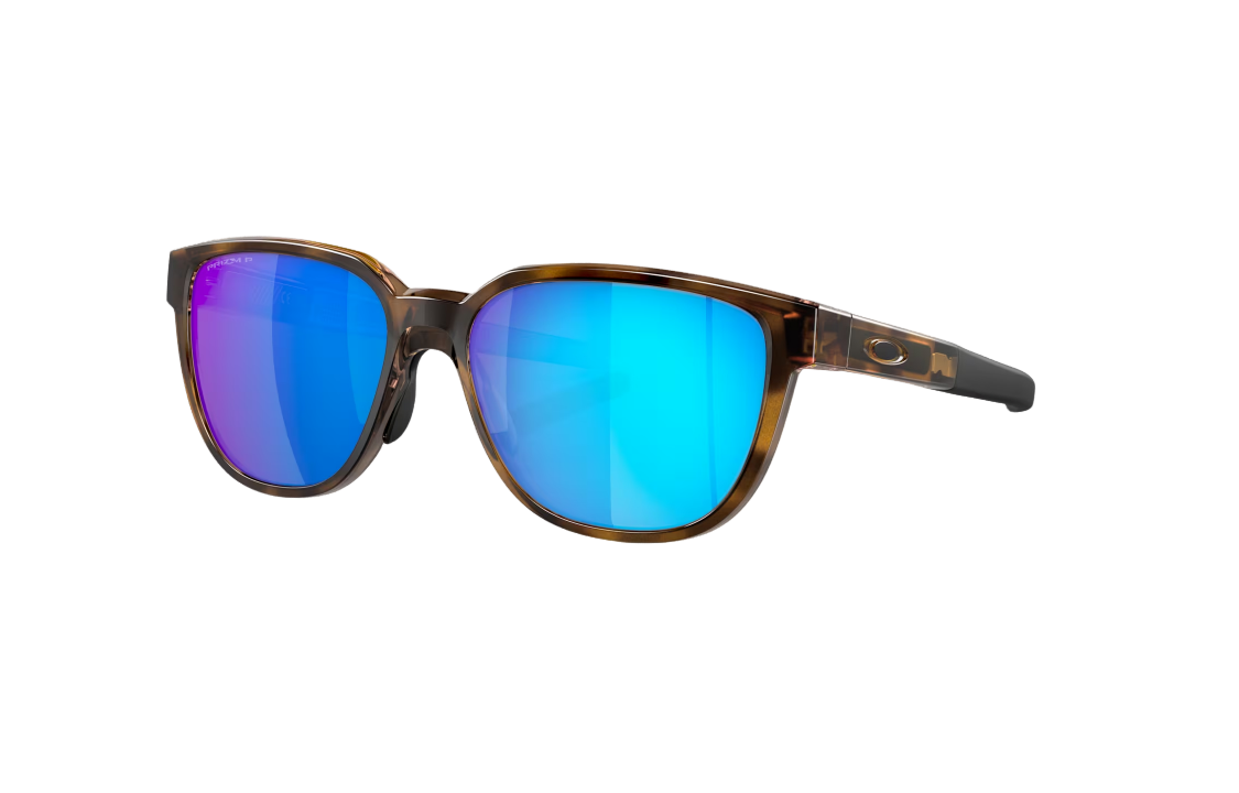 Order Gafas de sol Oakley marrones bio-based irregulares con logo - Diseño unisex. 0OO9250A-04