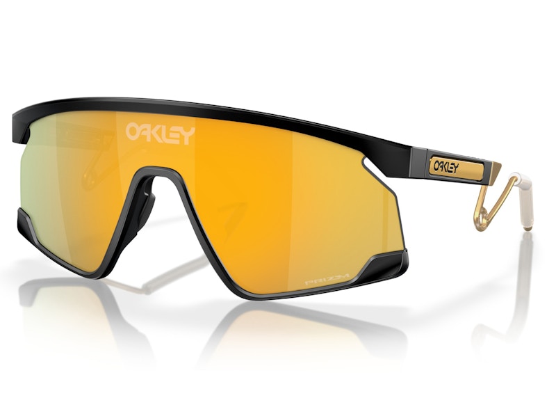 Oakley BXTR Sunglasses Black/Yellow (OO9237-0139)