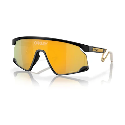 Oakley BXTR Sunglasses Black/Yellow (OO9237-0139)