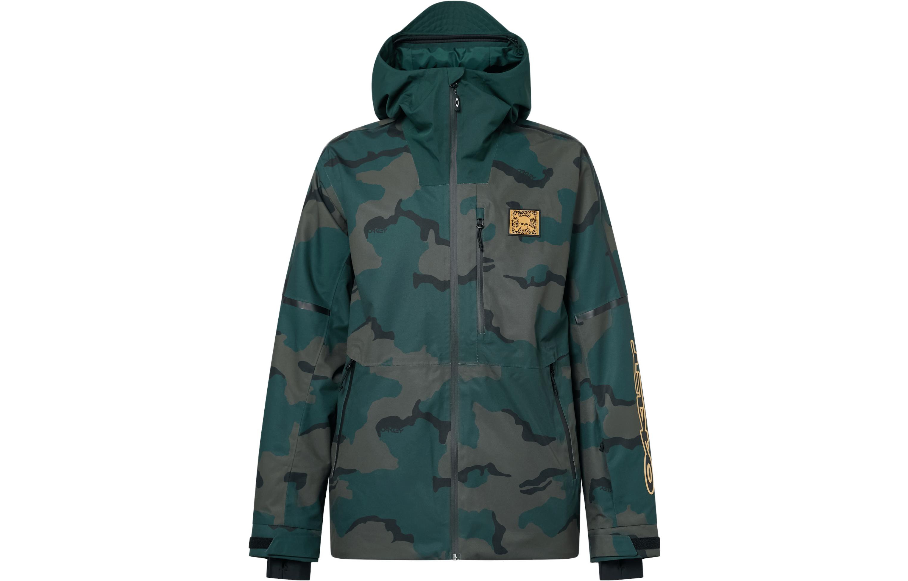 Oakley Camo Zip-Up Hoodie Jacket Casual Wear FOA403429-9NQ