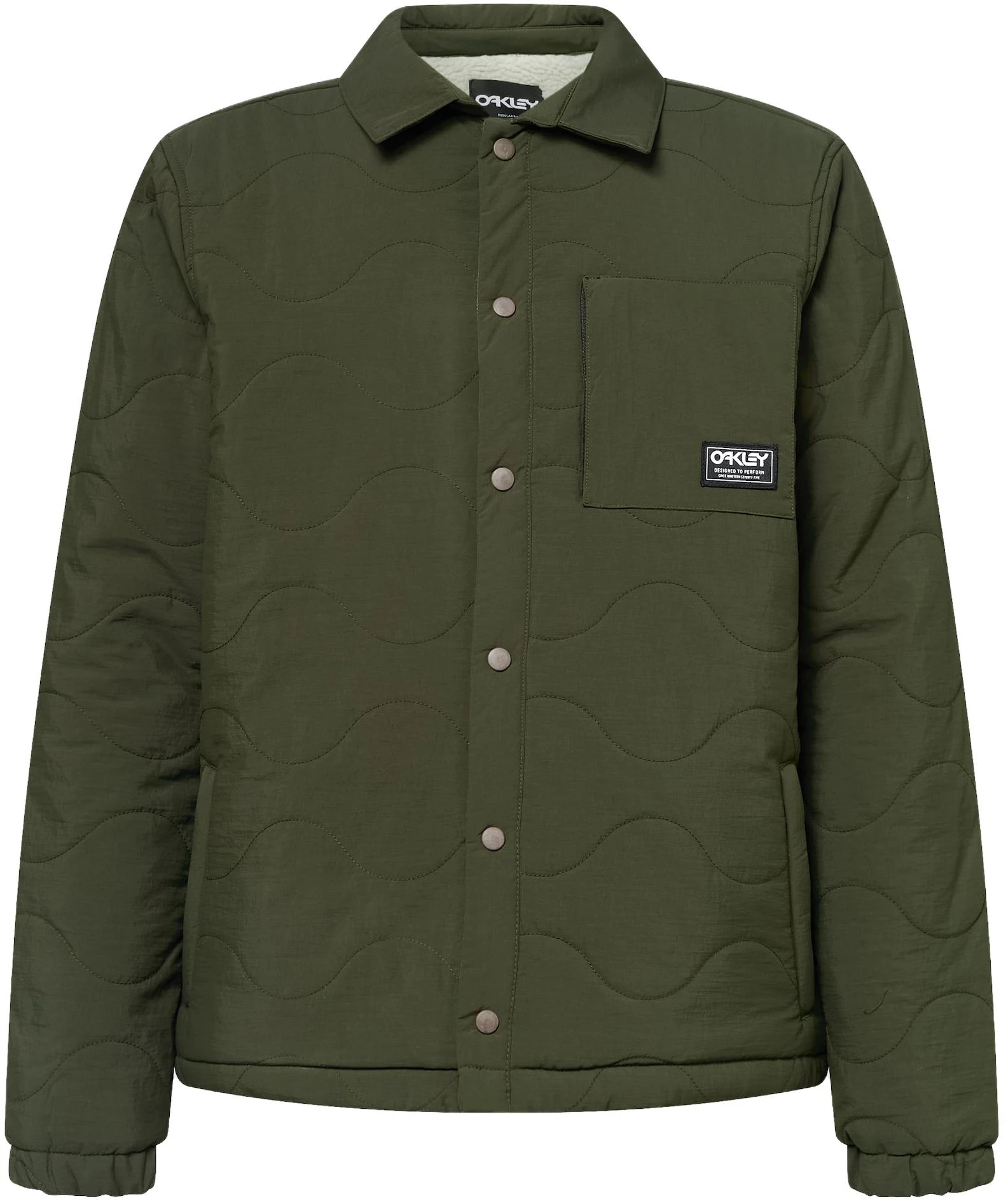 oakley-casual-button-up-collar-jacket-in-army-green-foa-404870-86-l