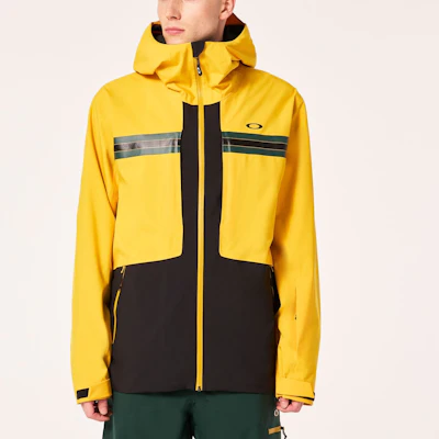 Oakley Casual Color-Block Hooded Jacket Yellow FOA404724-9YF Purchase Oakley Casual Color-Block Hooded Jacket Yellow FOA404724-9YF