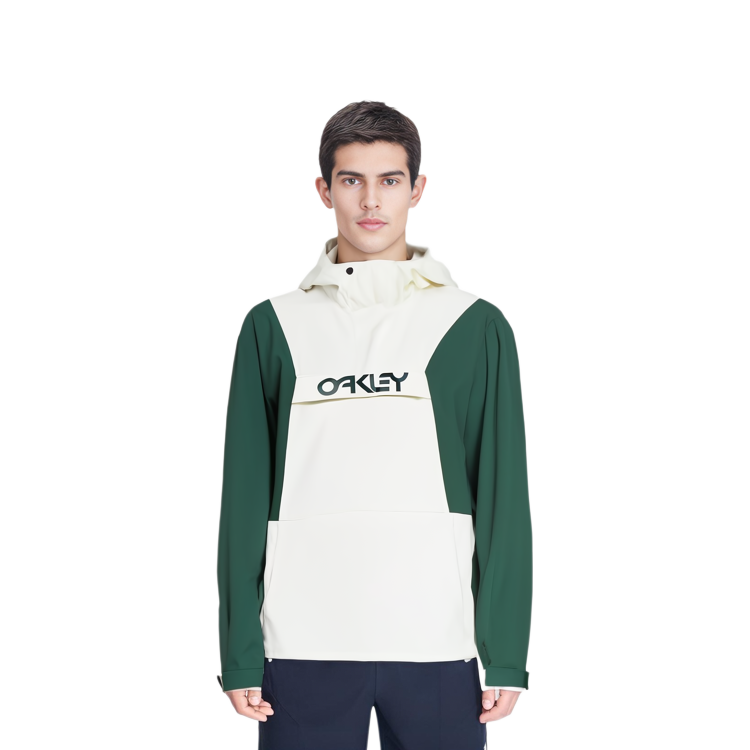 Details for Oakley Casual Letter Hoodie Jacket Green FOA403652-9WR