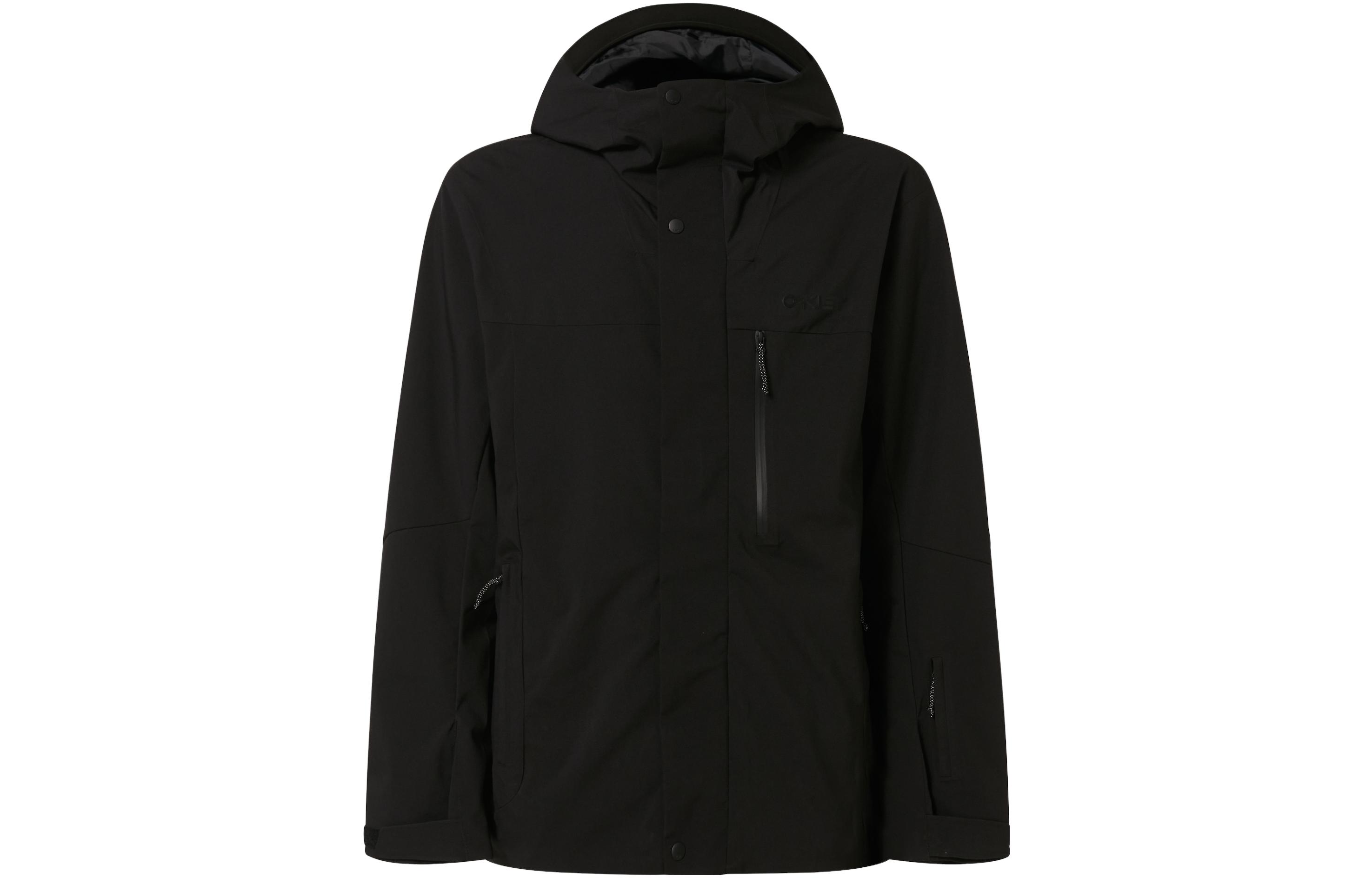 Oakley Casual Solid Color Hoodie Jacket - Black FOA404736-02E