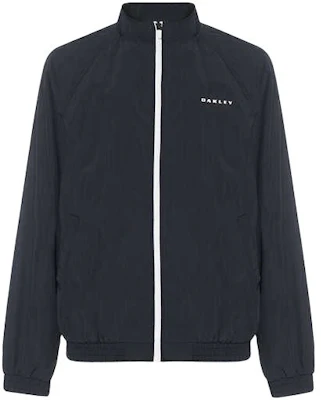 Oakley Colorblock Logo Print Zip-Up Jacket Black Long Sleeve 444943-156378 Buy Oakley Colorblock Logo Print Zip-Up Jacket Black Long Sleeve 444943-156378