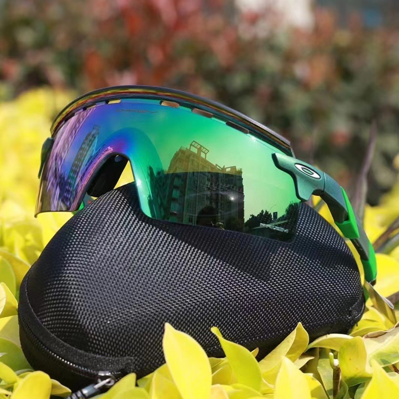 Oakley Driving Running Windproof High-Definition Cycling Sunglasses Unisex 9235 Encoder strike vented 圖 31