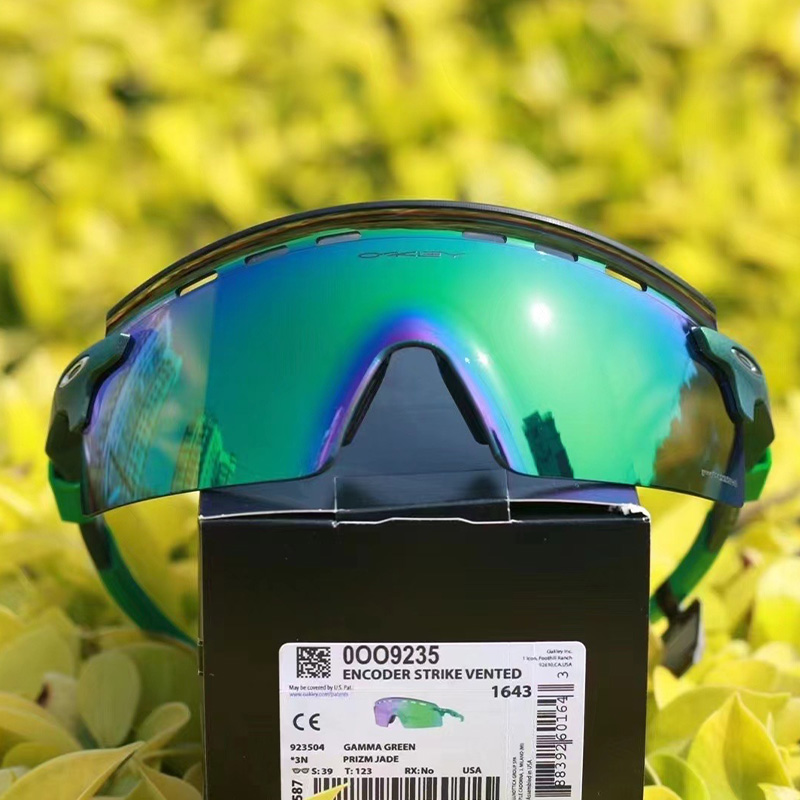 Oakley Driving Running Windproof High-Definition Cycling Sunglasses Unisex 9235 Encoder strike vented 圖 33