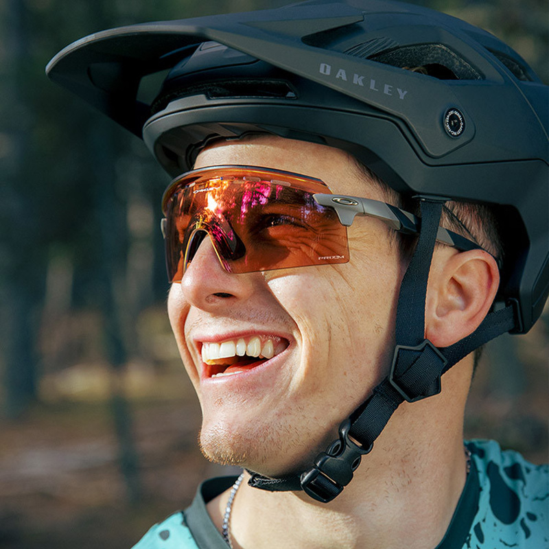 Oakley Driving Running Windproof High-Definition Cycling Sunglasses Unisex 9235 Encoder strike vented 圖 57