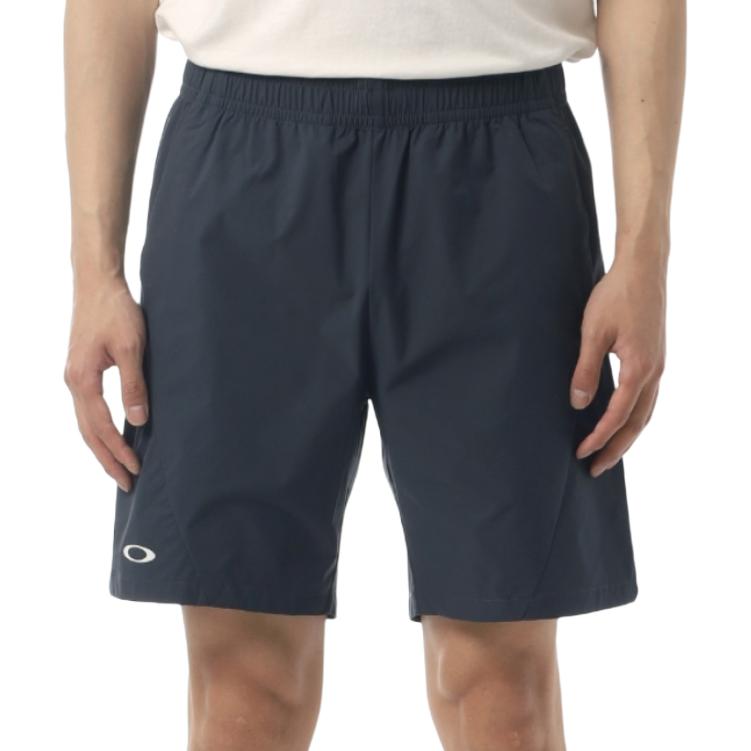 Oakley Elastic Logo Mid-Rise Casual Shorts  3-Inch FOA409068-DARKCLOUD