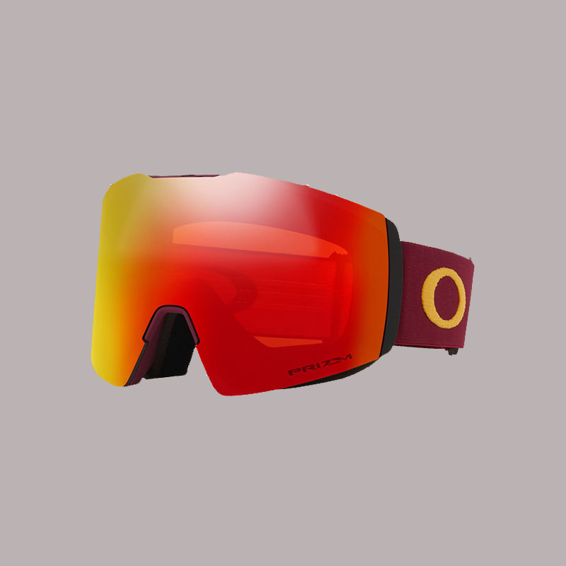 Lookbook Oakley Fall Line L Snow Goggles Anti-Fog Windproof Unisex Red Yellow Gradient 0OO7099-22
