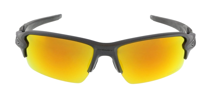 Order Oakley Flak 2.0 矩形太陽眼鏡 鋼灰色/Prizm紅寶石橙 (0OO9271)