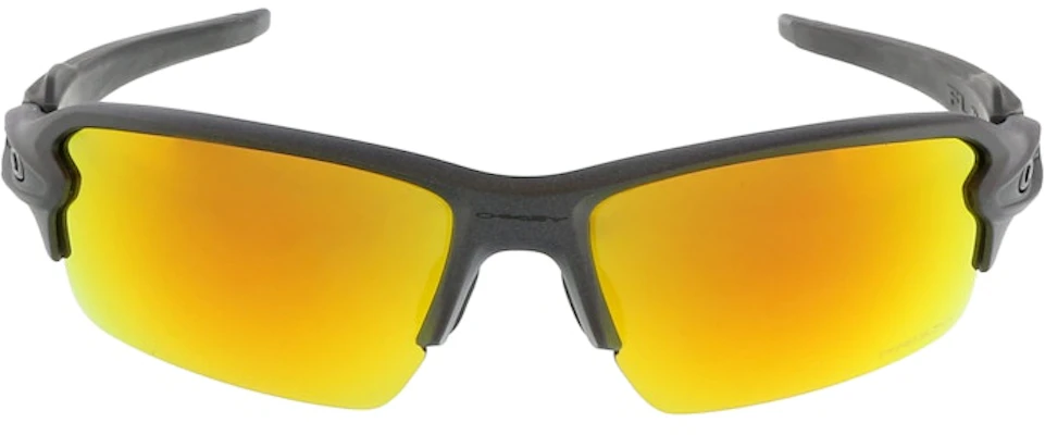 Oakley Flak 2.0 矩形太陽眼鏡 鋼灰色/Prizm紅寶石橙 (0OO9271) Order Oakley Flak 2.0 矩形太陽眼鏡 鋼灰色/Prizm紅寶石橙 (0OO9271)