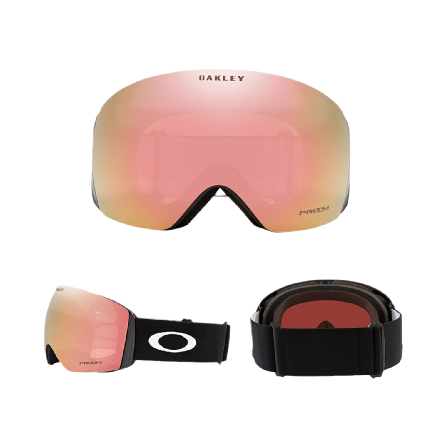 Oakley Flight Deck L Anti-Fog Ski Goggles for Snow Blindness Protection 0OO7050-C1 圖 4