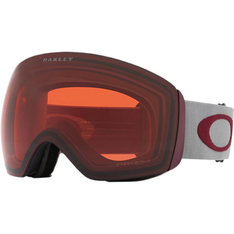 Lookbook Oakley Flight Deck L Prizm Rose Snow Goggles Anti-Fog Unisex for Cloudy Weather 0OO7074-33